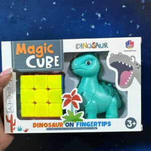 Pack Dinosaurio 02 + Cubo Rubik
