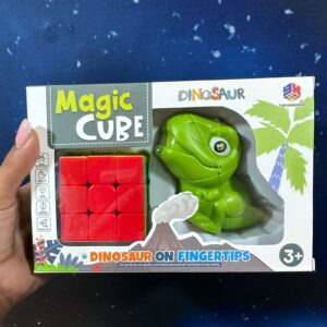 Pack Dinosaurio 03 + Cubo Rubik